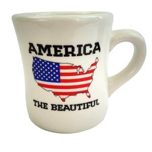 Waffle House America The Beautiful 2012‎ Ceramic Diner Cup Mug by Tuxton